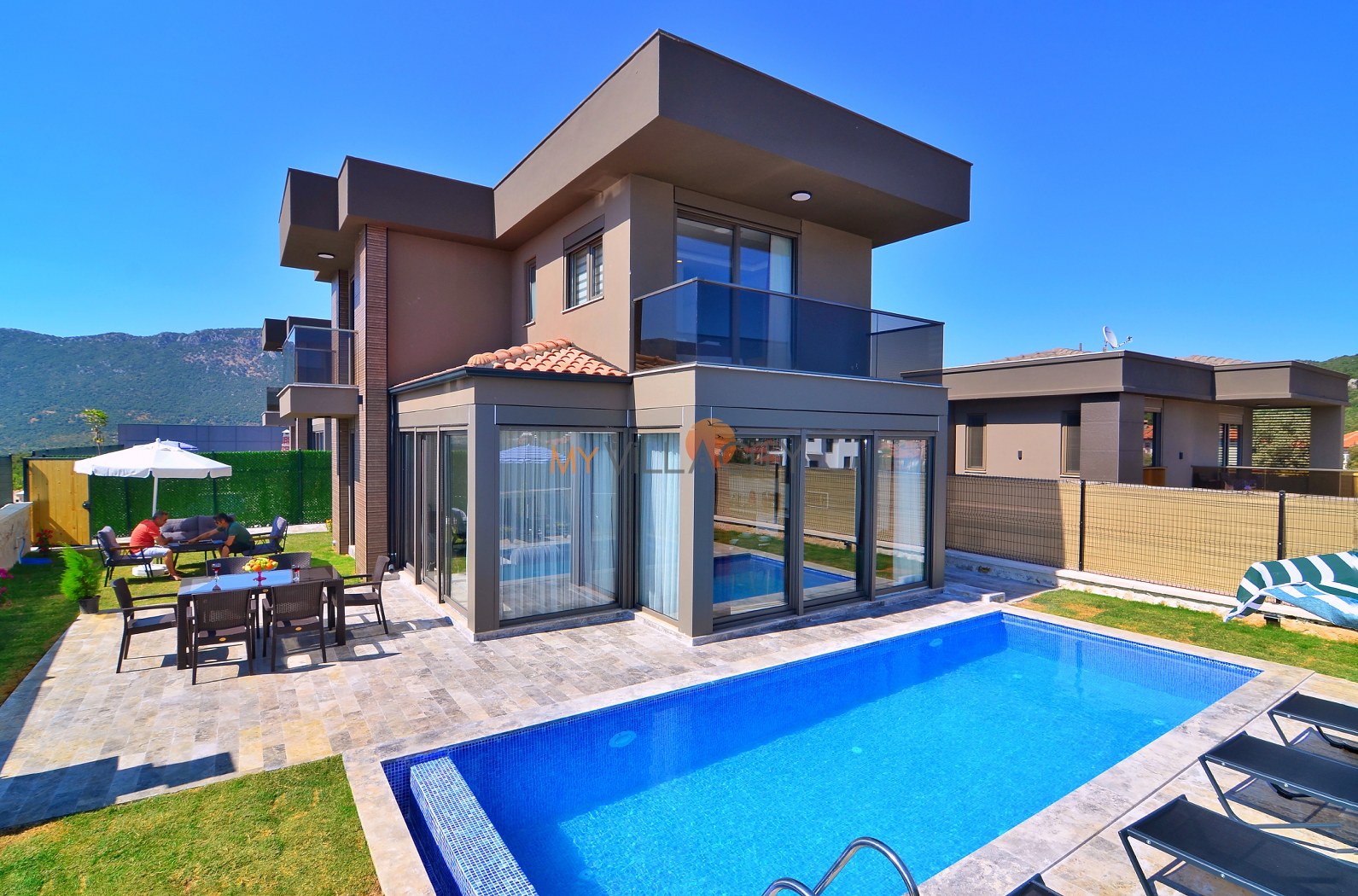 Villa Duru Kaş - Modern Dekorasyonlu Villa
