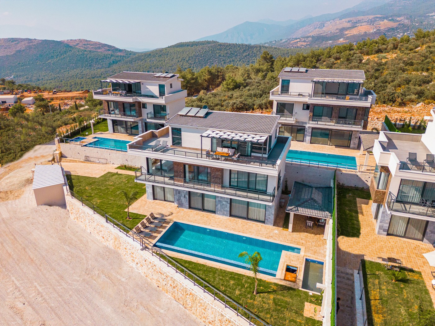 Villa Zümrüt Kalkan - Deniz Manzaralı Villa
