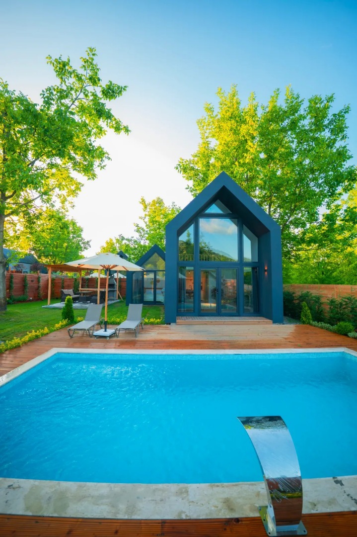 La Noguera 1 – Doğanın Kalbinde Lüks ve Konforlu Bungalov Tatili