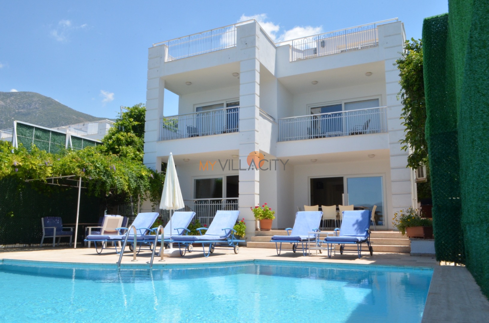 Villa Deniz Kızı - Kalkan Kışla'da Muhteşem Manzaralı Lüks Villa