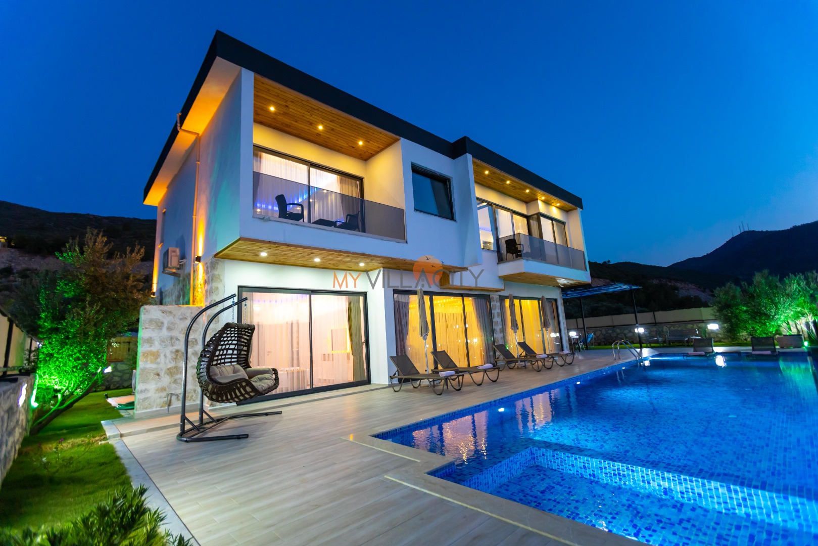 Villa Simena Yeşilköy - Kalkan'da Lüks ve Geniş Aile Villası