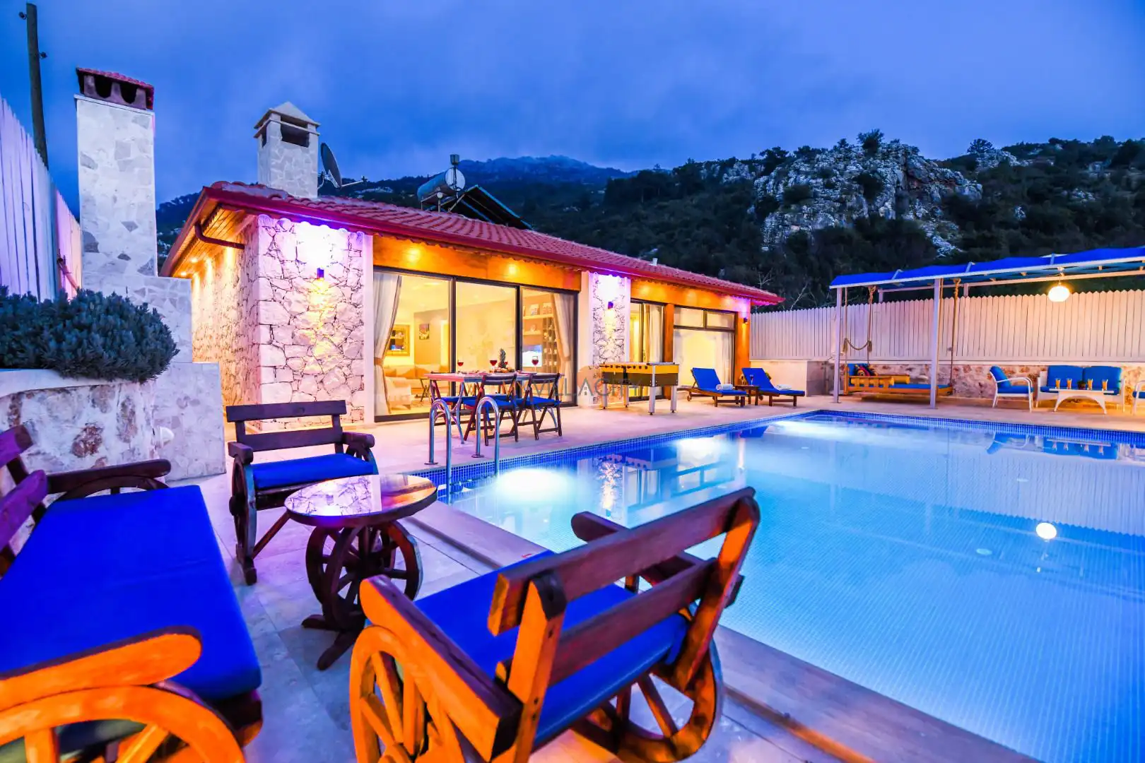 Villa Büşra - İslamlar, Kalkan'da Romantik ve Özel Tatil Villası | MyVillaCity
